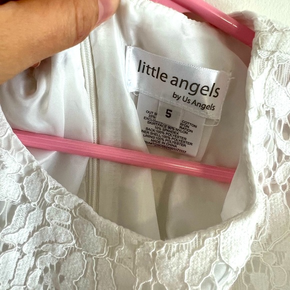 Girls lace dress Size5 - Picture 4 of 5